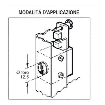 G1028 serratura per schedari - immagine 2