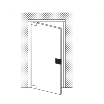 522V  serratura per porte in vetro con spessore da mm 8-12 - immagine 2